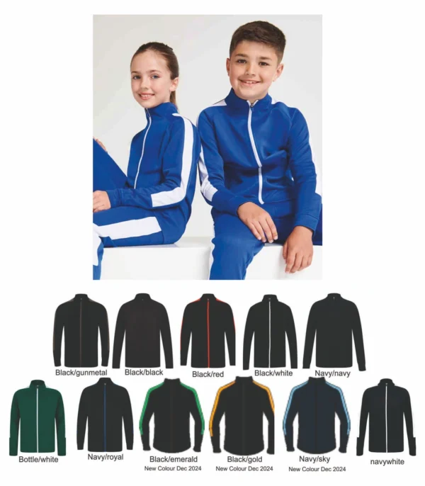 Finden & Hales LV873  Kid's Knitted Tracksuit top